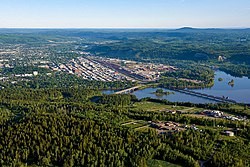Aerial View of Prince George, BC (Photo Credit: Wikipedia)